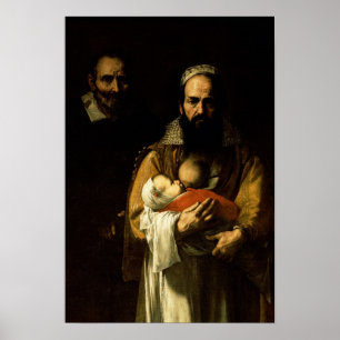 Bearded Woman Amning, 1631 Poster