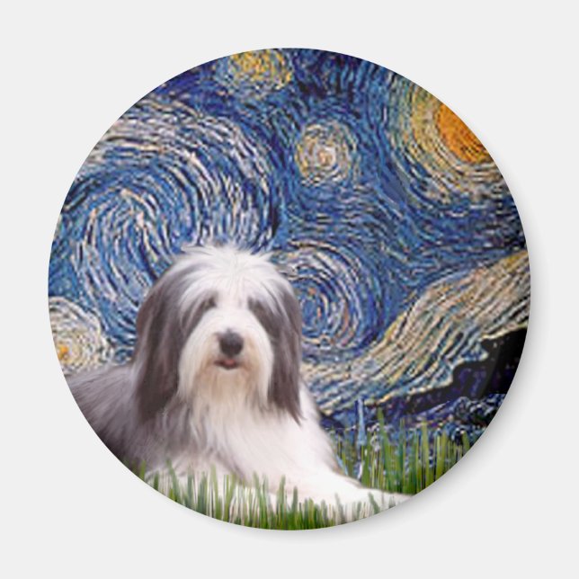 Beardie 2 - Stjärnkväll Magnet (Framsidan)