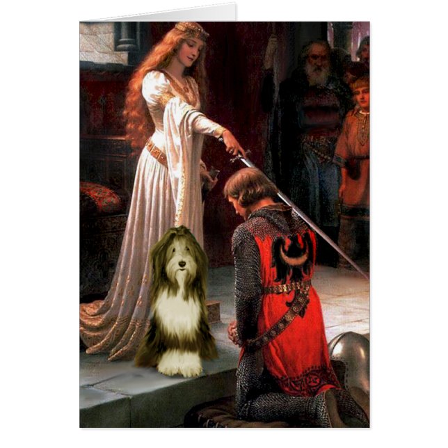 Beardie 9 - Accolade Hälsningskort (Framsidan)