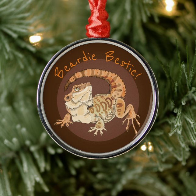 Beardie Bestie! Ornament (Träd)