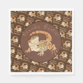 Beardie Bestie! Pappersservett