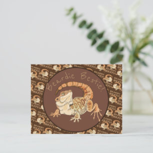Beardie Bestie! Vykort