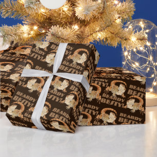 Beardie Bestie Wrapping Papper Presentpapper