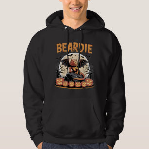 Beardie Halloween Nattdesign Hoodie