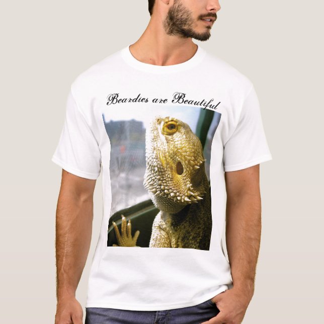 Beardies är härlig tee shirt (Framsida)