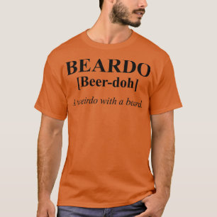 Beardo Dictionary Ord Coola Konstig Manar Women Fu T Shirt