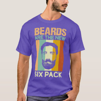 Beards är den nya sex förpackningen t shirt
