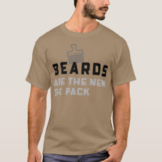 Beards är den nya sex förpackningen t shirt