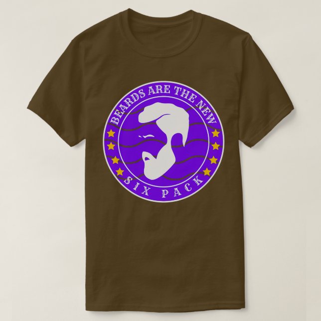 Beards är det nya paketet 32 t shirt (Design framsida)