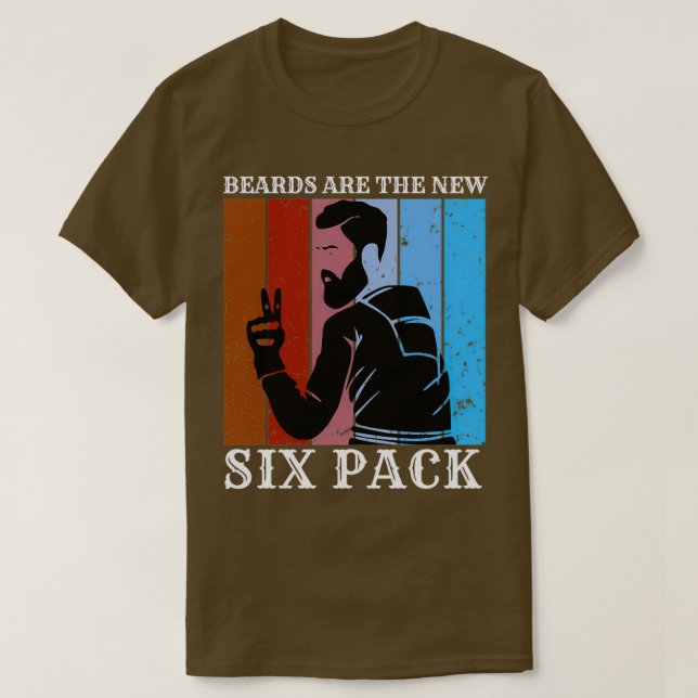 Beards är det nya paketet 35 t shirt (Design framsida)