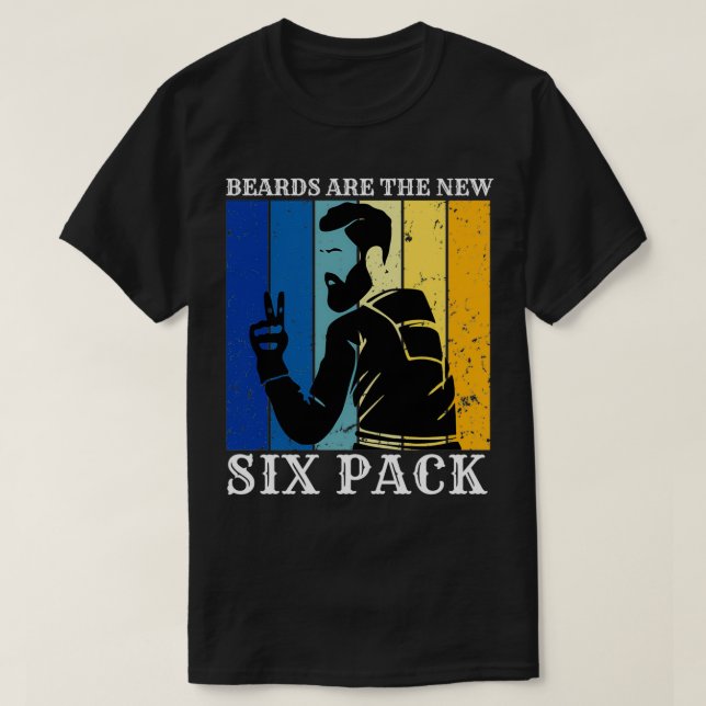 Beards är New Sex Pack 44 T Shirt (Design framsida)