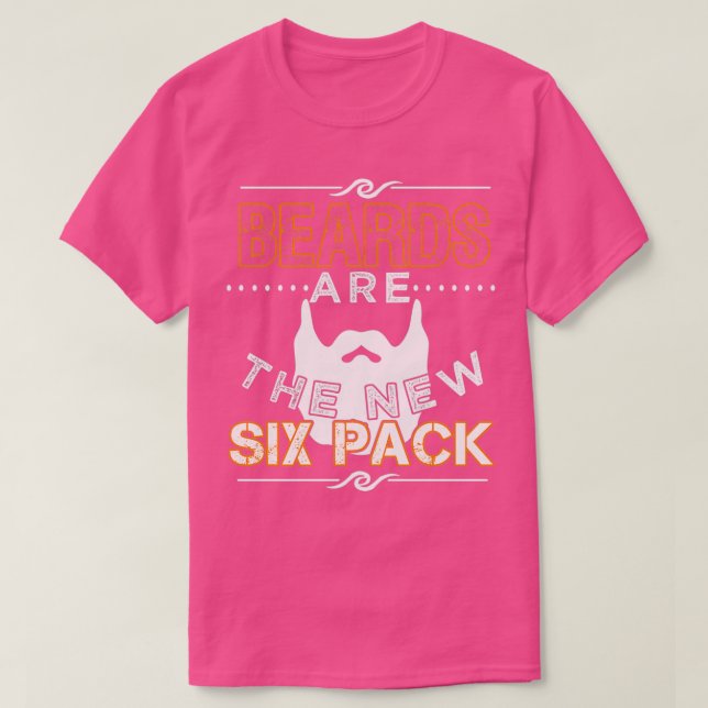 Beards är New Sex Pack 65 T Shirt (Design framsida)