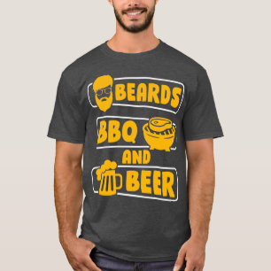 Beards Bbq Beer Fullt Beards Beard T Shirt