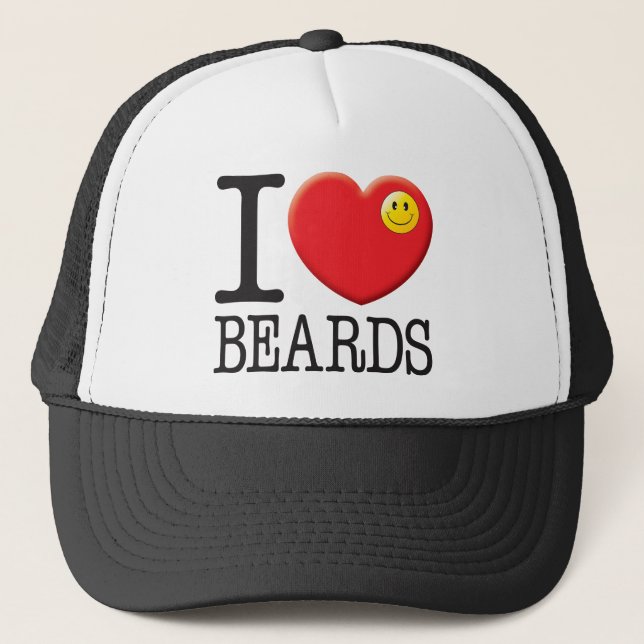 Beards Kärlek Truckerkeps (Framsida)