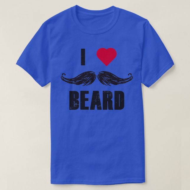 Beards Manar Beards Kärlek Gift Classic TShirt T Shirt (Design framsida)