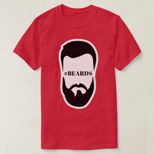 Beards T Shirt (Design framsida)