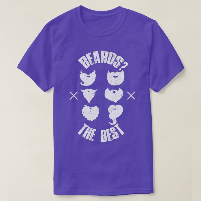 Beards the best t shirt (Design framsida)
