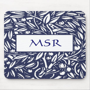 Beardsley art nouveauMonogram Mousepad Musmatta
