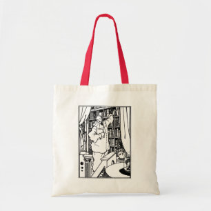Beardsley illustration: Pierrots bibliotek Tygkasse