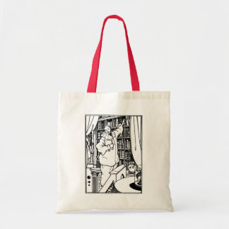 Beardsley Illustration: Pierrot's Bibliotek Tygkasse