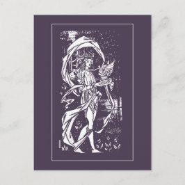 Beardsley Knight Post Card Vykort