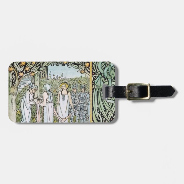 Beardsley: Morte D'Arthur Bagagebricka (Horisontell Framsida)