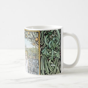 Beardsley: Morte D'Arthur Kaffemugg