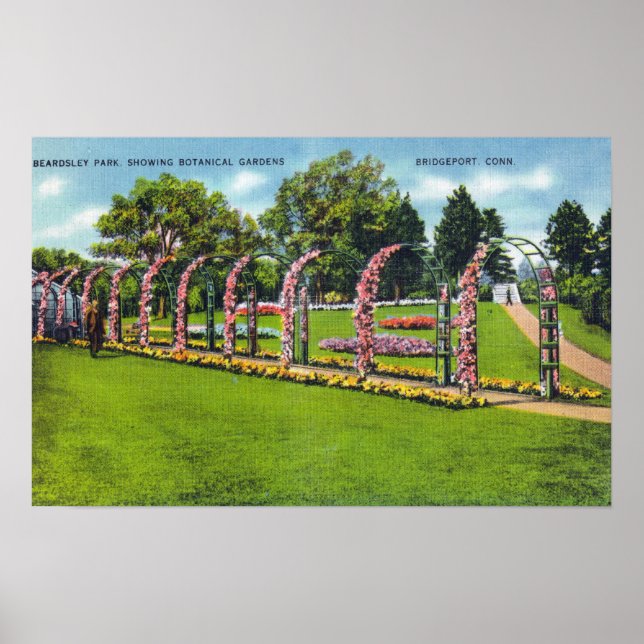 Beardsley Park View of the Botanical Gardens Poster (Framsidan)