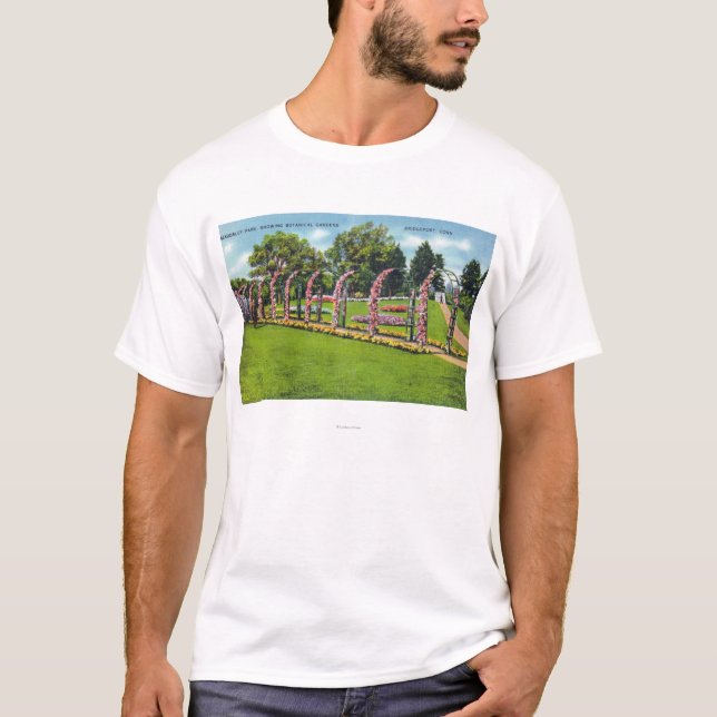 Beardsley parkerar beskådar av botanisk trädgård tee shirt (Framsida)