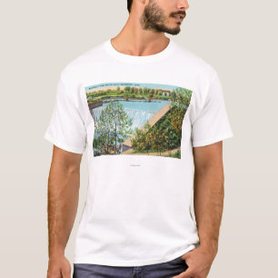 Beardsley parkerar vattennedgångplats tee shirt