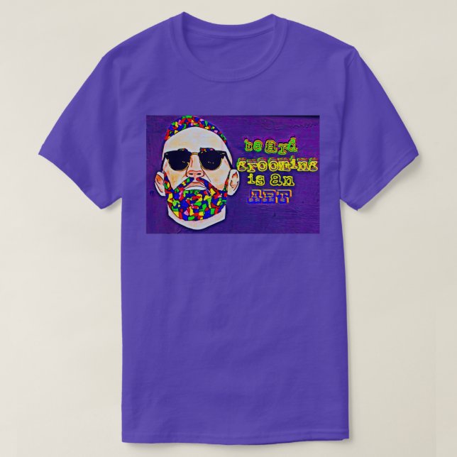 Beardspel är en konst t shirt (Design framsida)