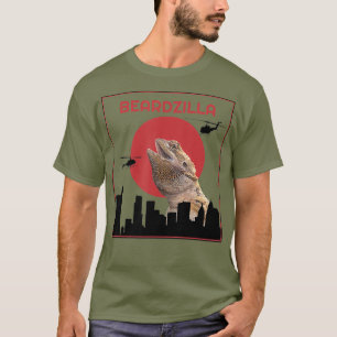 Beardzilla Bearded Dragon Funny tshirt T Shirt