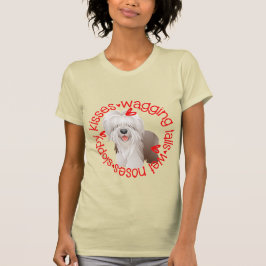 Beared Collie Sloppy Kisses B&C T Shirt