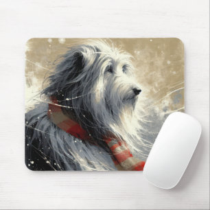 Beared Collie Winter Scarf Musmatta
