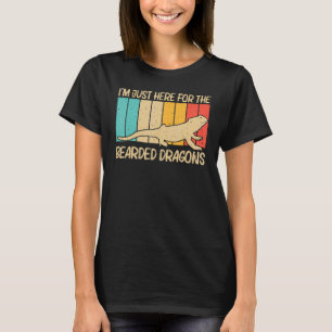 Beared Dragon För manar Women Reptile Iguana Liza T Shirt