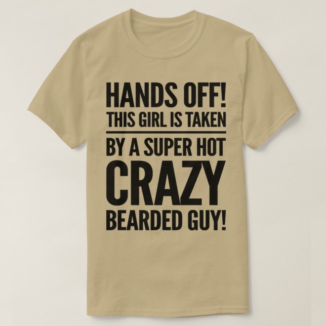 BEARED GUY T SHIRT (Design framsida)