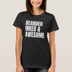 BEARED INKED & FANTASTISK Tattooed Pappa Far Da T Shirt