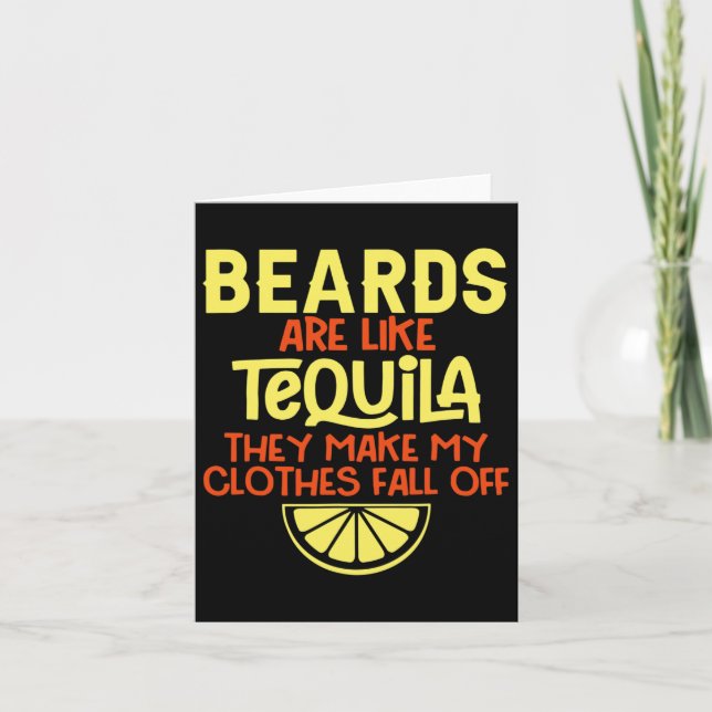 Bearerna är som Tequila. De gör mina kläder.. Kort (Framsida)