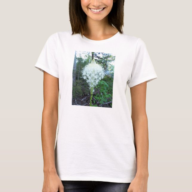 Beargrass GNP Dam Grundläggande Linne Tank Topp Tee (Framsida)
