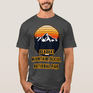 Bearhat Mountain Glacier nationalpark 1 T Shirt