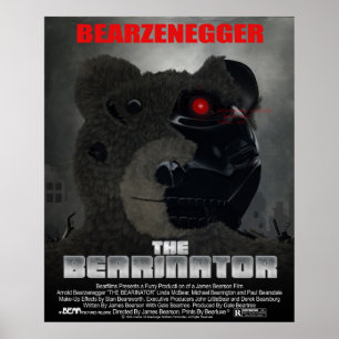 BEARINATOR-filmen Poster att Stil Poster