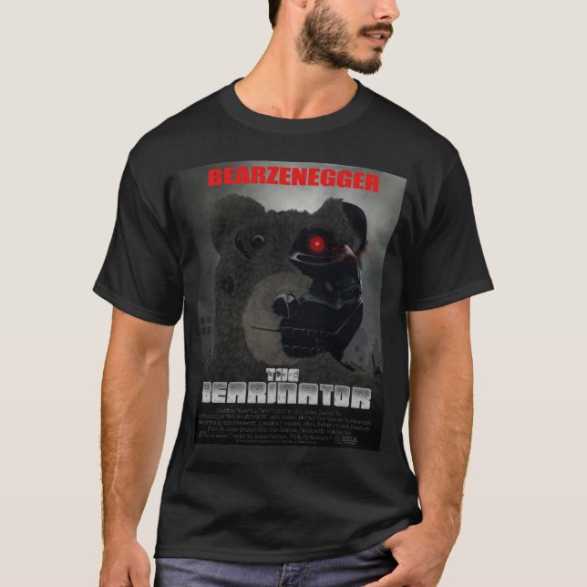 BEARINATOR-filmen Poster Stil T-Shirt (Framsida)