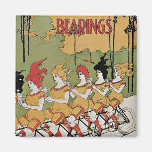 Bearing Cycle Poster Magnet