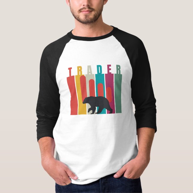 Bearish market | Trader | Simple design T Shirt (Framsida)
