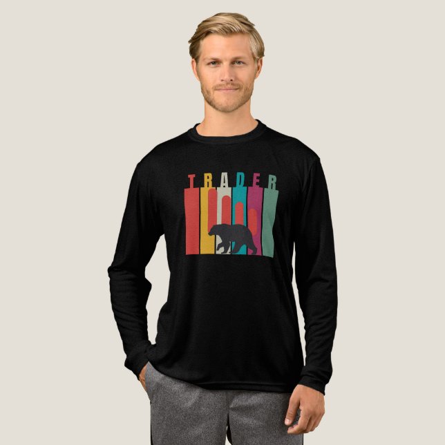 Bearish market | Trader | Simple design T Shirt (Hel framsida)