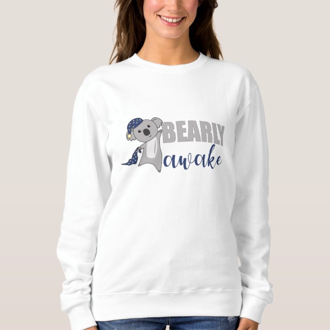 Bearly AVakKoala Sleepyhead Teddy T Shirt (Framsida)