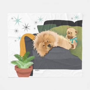 BEARLY AWAKE - CHOW fleece filt