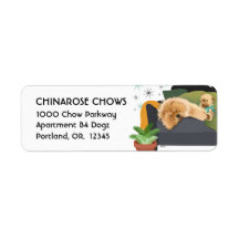 BEARLY AWAKE CHOW - Returetiketters Customiz