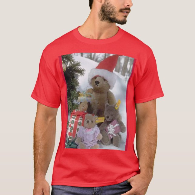 Bearly jul tee shirt (Framsida)