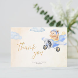 Bearly Wait Baby Shower Tacksamhetskort Tack Kort